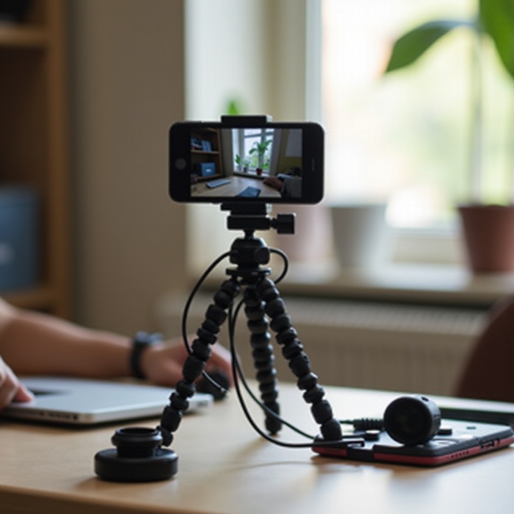 cell phone as surveillance camera