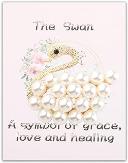 Swan Inspirational Gift Swan Bird Brooch Pin for Woman Swan Themed Gift Bird Lover Gift for BFF Animal Positive Jewelry