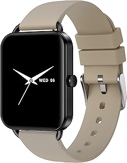 LDKベストバイ受賞MONOMAM Primo女性用スマートウォッチ、iPhone対応AMOLED常時表示、18mmベルト、女性に最適な活動量計搭載。