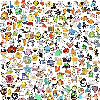 20/30/50 Mixed Enamel Brooch Bulk Set,Lapel Badges, Cartoon Plant Enamel Pin Sets, Funny Button Pins Jewelry for Backpack Cloths Hats Jacket Decoration