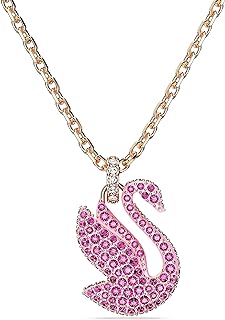Swarovski Iconic Swan Crystal Necklace and Earrings Jewelry Collection