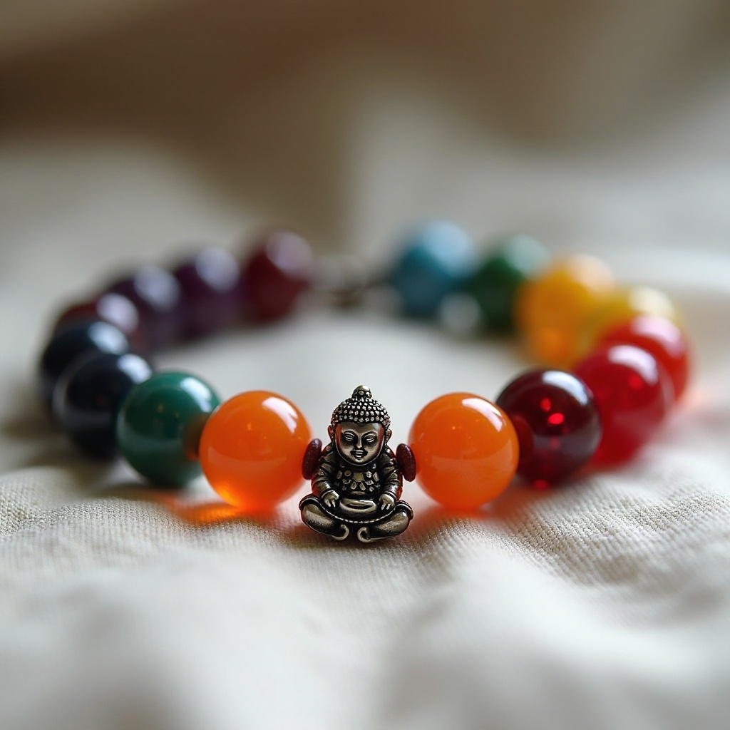 How to Use a Chakra Healing Beaded Buddha Charm Bracelet
