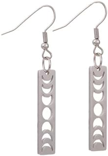 Moon Phase Dangle Earrings, Witchy Gifts for Sister Friend Daughter