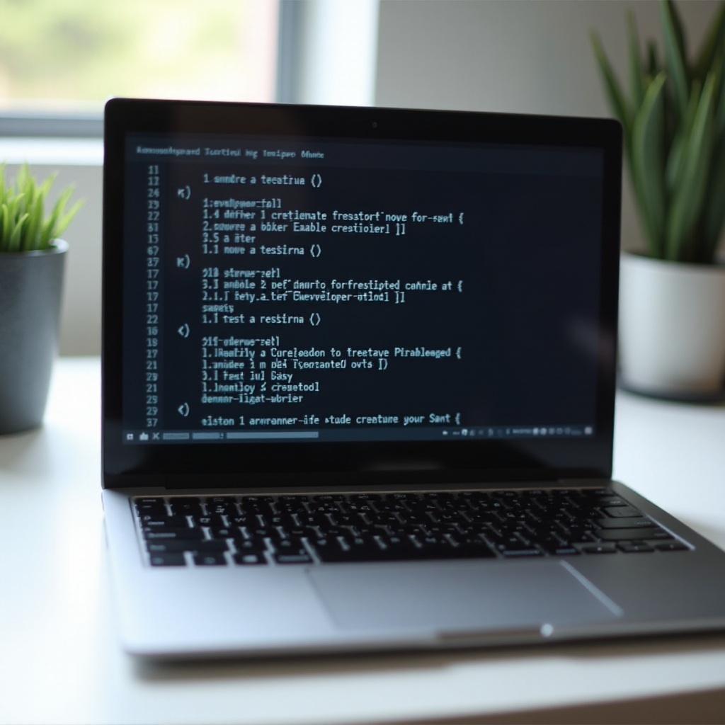 lenovo flex 5 chromebook developer mode