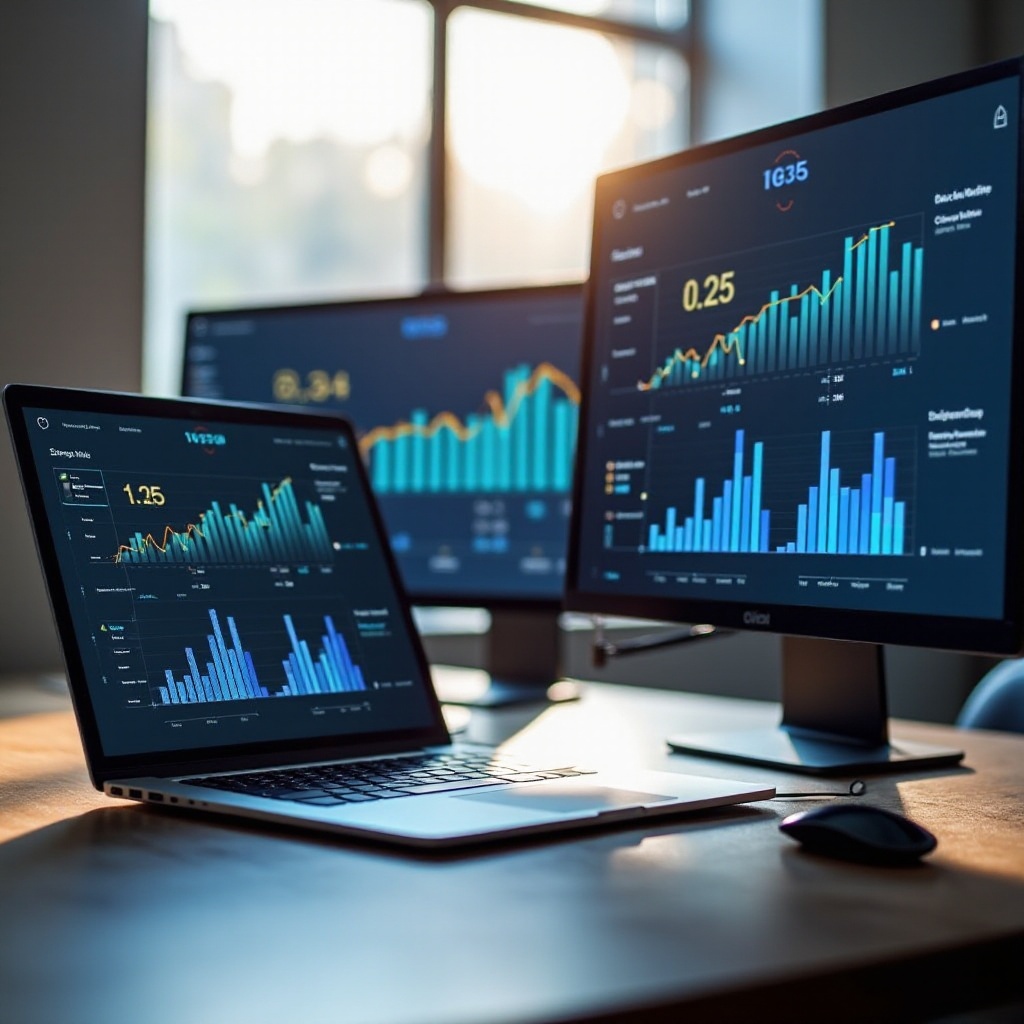 Zwei Monitore am Laptop: Anleitung 2024