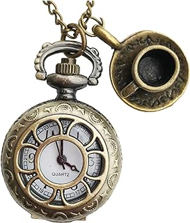 UMBRELLALABORATORY Alice in Wonderland Watch Necklace Jewelry Costume Gothic Lolita Accessories