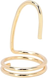 Chic Copper Nail Rings for Weddings and Parties with Intricate Design - ZJchao Fingertip Manicure Jewelry