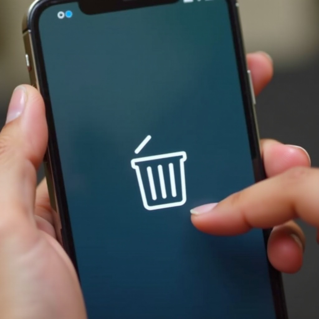 Papierkorb auf dem Handy effektiv leeren