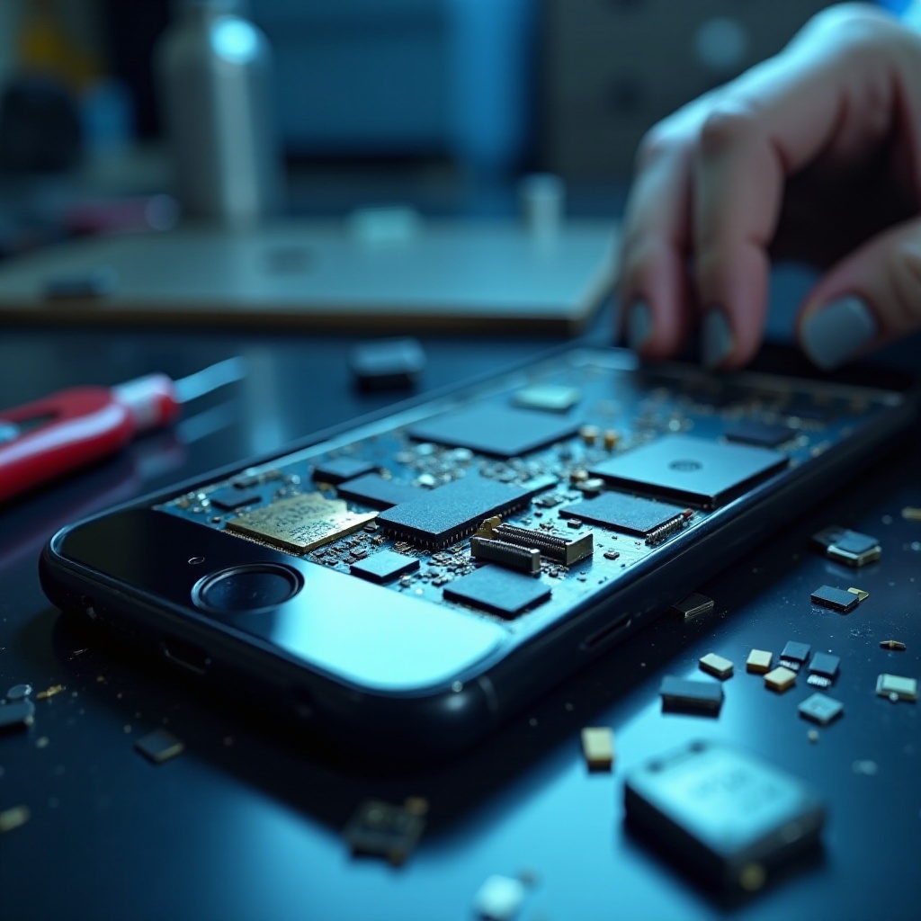 Récupération Données Téléphone Carte Mère Endommagée