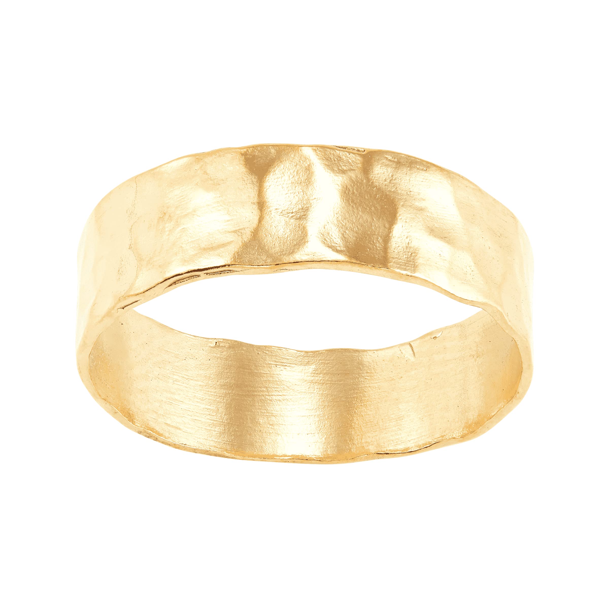 Silpada 'Smooth Operator' Ring in 14K Yellow Gold-Plated Sterling Silver