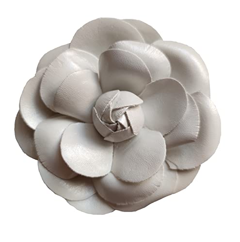MISASHA fashion jewelry women's camellia flower pin brooch with organza gift bag
