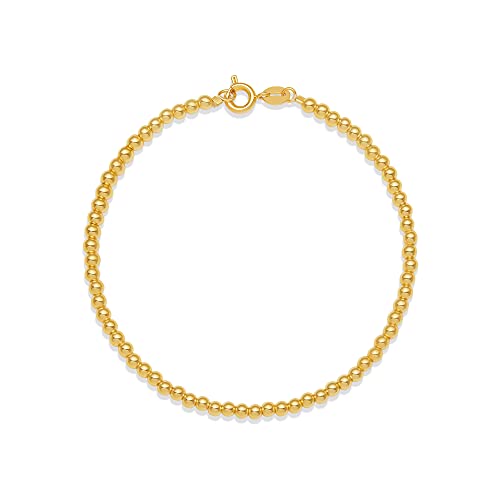 14K Plated Ball Chain Bracelet