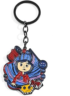 Horror Movie Coraline The SecretDoor Enamel Pin Metal Brooch Badges Jewelry Accessories Gifts for Fans