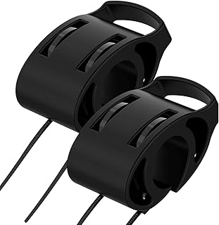TenCloud Support de Vélo Noir, Compatible Montres Garmin Forerunner/Fenix/Vivoactive, Fixation Guidon, Résistant à lEau, Idéal pour Cyclistes et Multisports