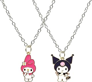Lovely Cartoon Animals Pendant Necklace for Women Teen Girls BFF Friendship Memorial Jewelry Gift