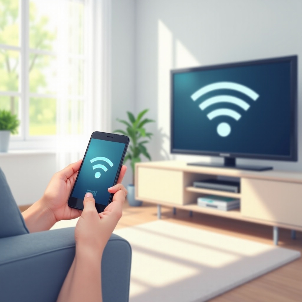 handy über wlan mit tv verbinden