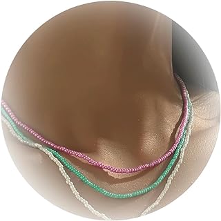 Harry and Henry Boho Layered Necklace for Women Boho Velvet Choker Necklace Turquoise Necklace for Girls Leather Choker Necklace Beaded Choker Necklace Christmas Jewelry Gift for Her