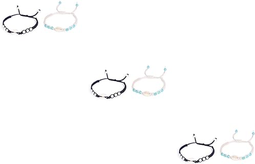 USHOBE 4 Pcs Womens Bracelets Women Bracelet Beach Bracelets Bracelet for Women Shell Bracelet Womens Bangles