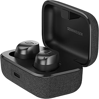 Sennheiser MOMENTUM True Wireless 4 Bluetooth-Kopfhörer, kristallklarer Klang, ergonomisches Design, 30 Std. Akkulaufzeit mit Adaptive ANC, ideal für Arbeits- und Freizeitzwecke