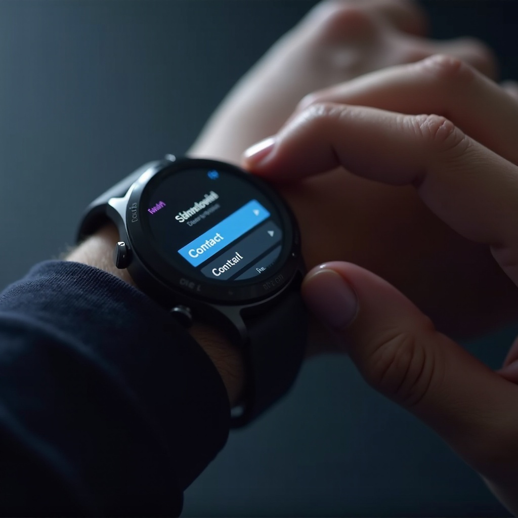 Comment synchroniser les contacts avec votre montre