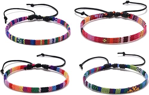 YANCHUN Surfer Bracelets for Men Handmade Boho Braided Bracelets Summer Beach Bracelet Waterproof Beachy Bracelet Hawaiian Bracelets Summer Accessories for Men Women Boy