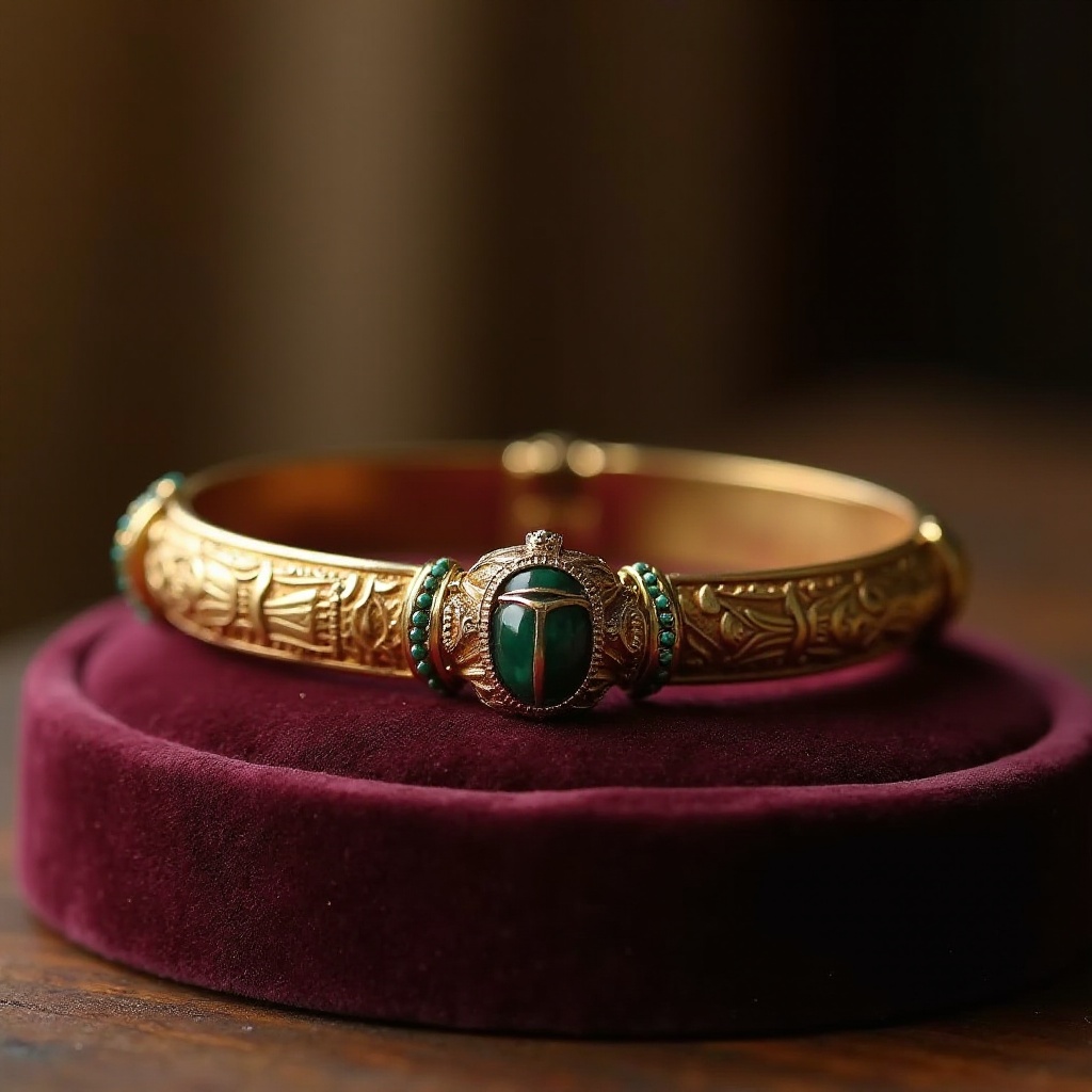 how to tell if a scarab bracelet is real