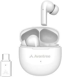 Avantree Reverb - Kabellose aptX Kopfhörer mit niedriger Latenz und kristallklaren Anrufen, 30 Stunden Spielzeit, ideal für Gaming auf PC und PS5