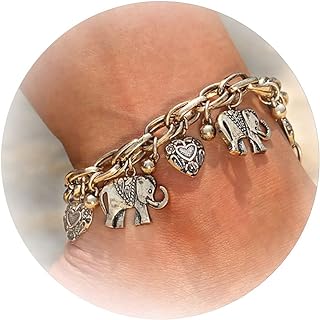 Lobster Claw Clasp Elephant Charm Anklet in Rich Copper for Women, Summer Beach Style