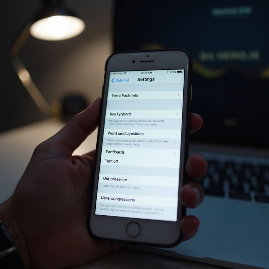 How to Turn Off Word Suggestions on iPhone in 2024 | Easy Guide