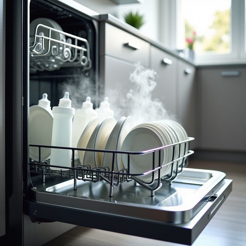 Top Five Dishwashers with Steam and Bottle Features