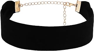 Sacina Black Choker, Black Necklace for Women, Victorian Velvet Choker, Vintage Necklace, Gothic Choker, Goth Necklace, Christmas Jewelry Gift for Women
