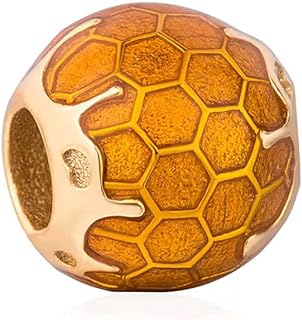 CHTLOR Bee Hive Charm Beads 925 Sterling Silver Beads Fit for European Charm Bracelet1