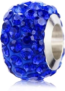 Copper Clasp Murano Glass Bead-Charm Bracelet Suitable for Women and Girls Unique Blue, White, and Purple Spacer Design Ideal Birthday or Mother's Day Gift