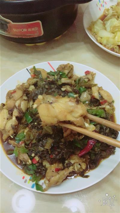 爆炒田雞的制作方法