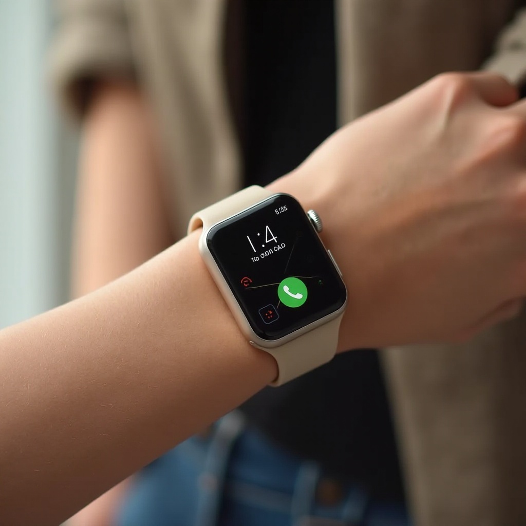 montre connectée femme répondre appel et sms