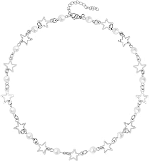 Sacina Star Choker Necklace, Star Necklace Y2k, Y2k Necklace, Grunge Necklace, Emo Necklace, Christmas Jewelry Gift For Women