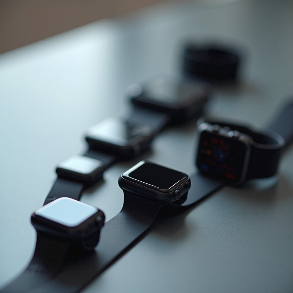 taille écran montre connectée en pouce