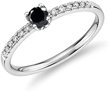 Choose Your Color 925 Sterling Silver Halo Promise Ring Gemstone Wedding Engagement Solitaire Ring white Cubic Zircon Daily Wear Party Wear Women and Girls Jewelry Size : 4 To 13