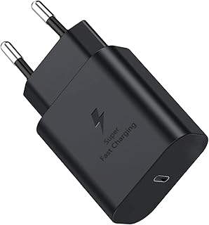 LIANSUM Chargeur Rapide Universel 25W avec Port USB Type C pour Smartphones, Sécurité Anti-Surchauffe et Contrôle de Température, Compact et Pratique pour Utilisation Quotidienne