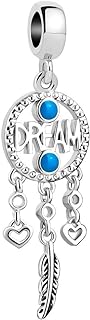 ShinyJewelry Dream Catcher Charm Dangle Bead For Bracelet