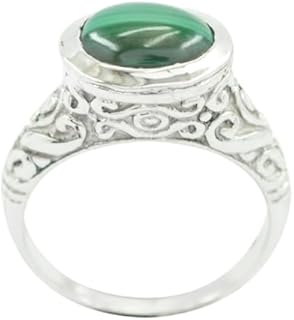 Choose Your Gemstone Antique Vintage Style Ring sterling silver Oval Shape Handcrafted for Women Gift for Lover Anniversary, Wedding, Engagement, Party, Modern Design US Size 4 to 13