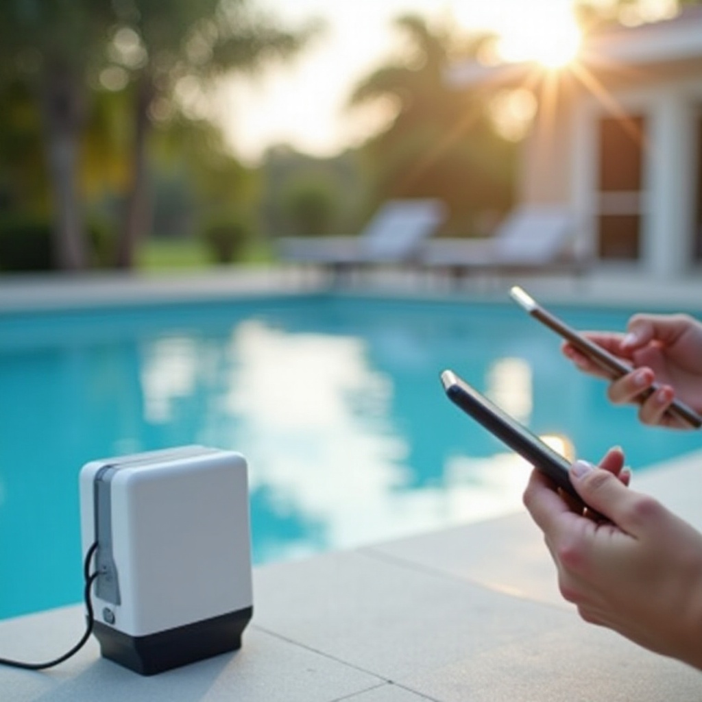 alarme piscine connectée smartphone