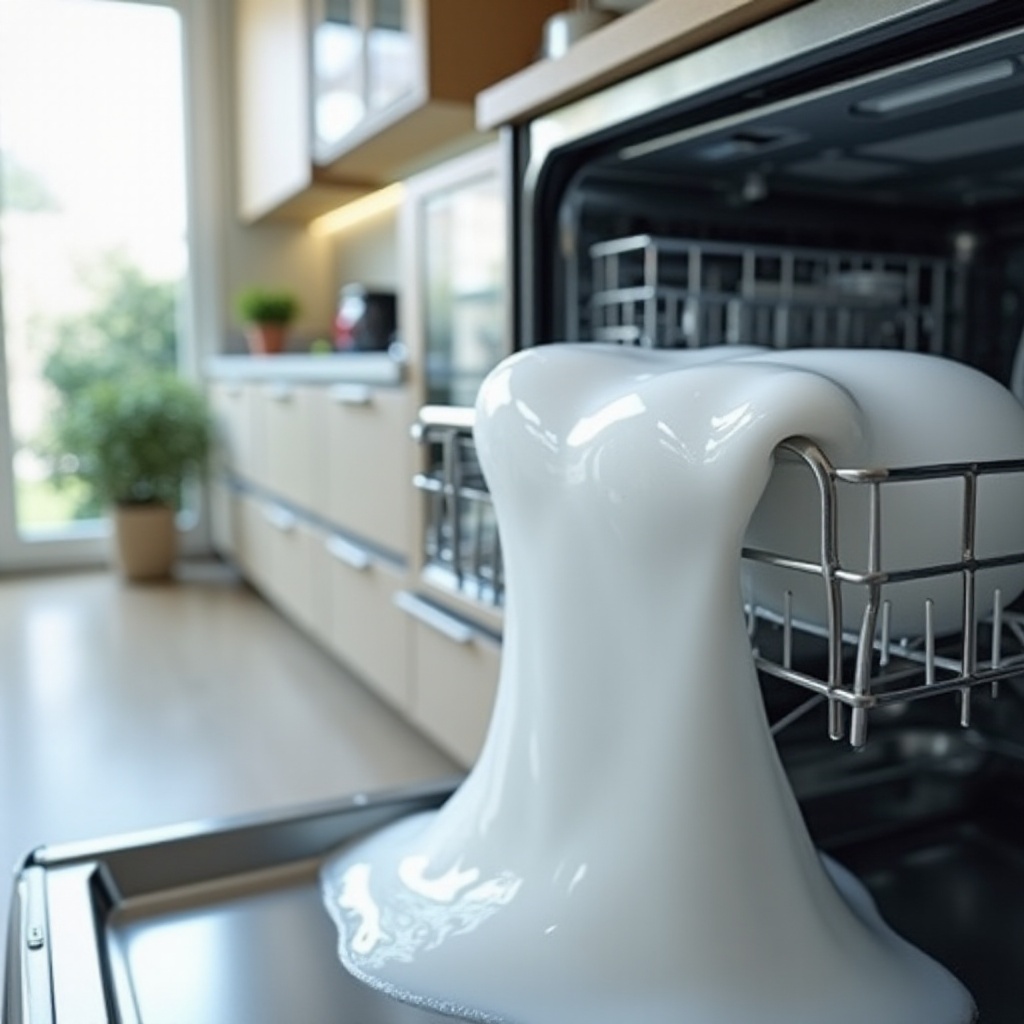 dishwasher foam overflow