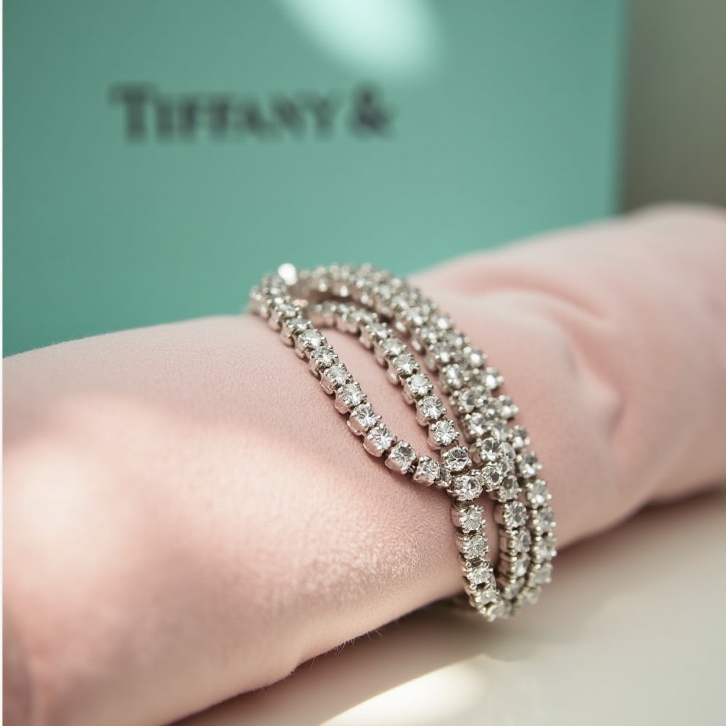 Elegancia Atemporal con Pulseras de Tenis Tiffany