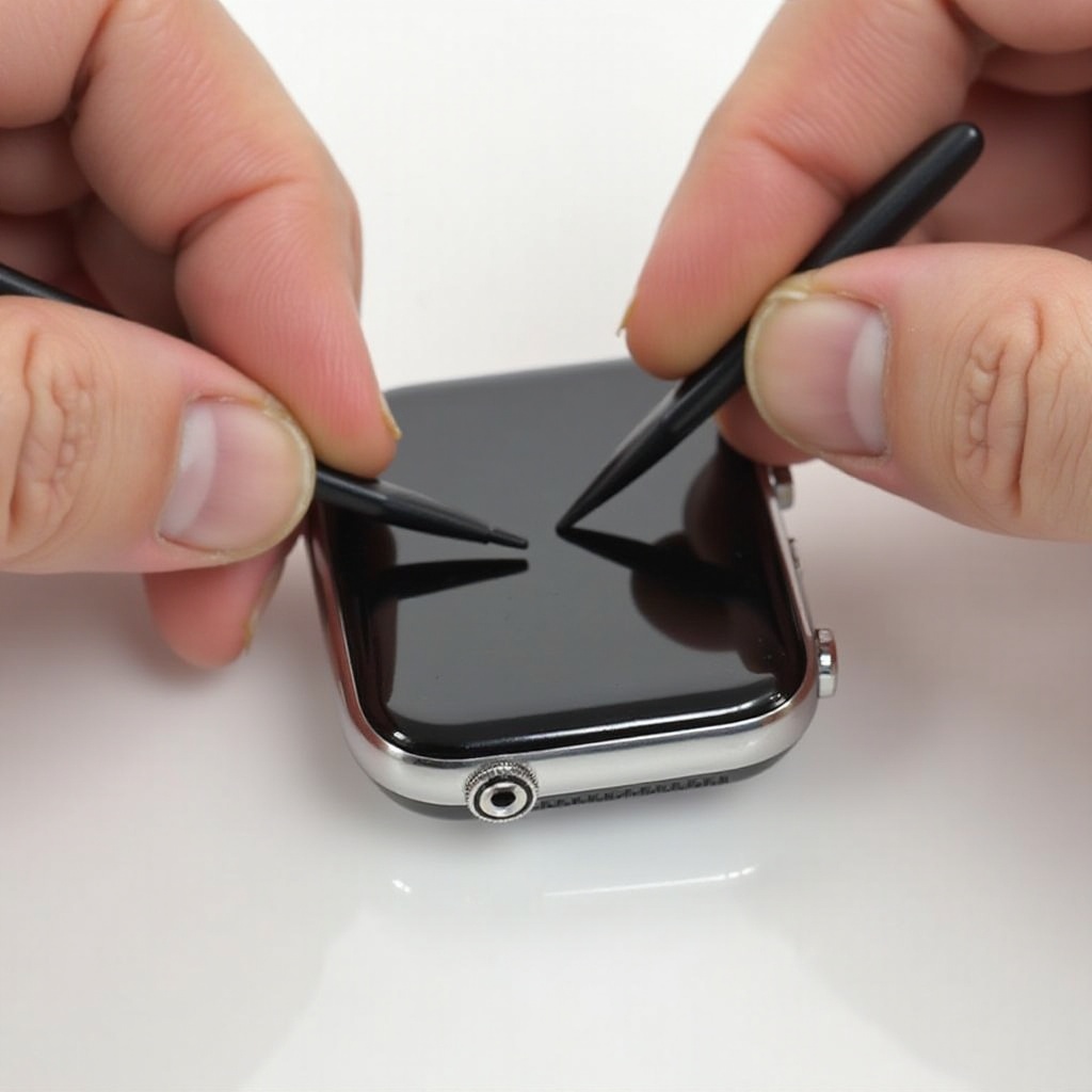 id205l smartwatch cambiar pantalla