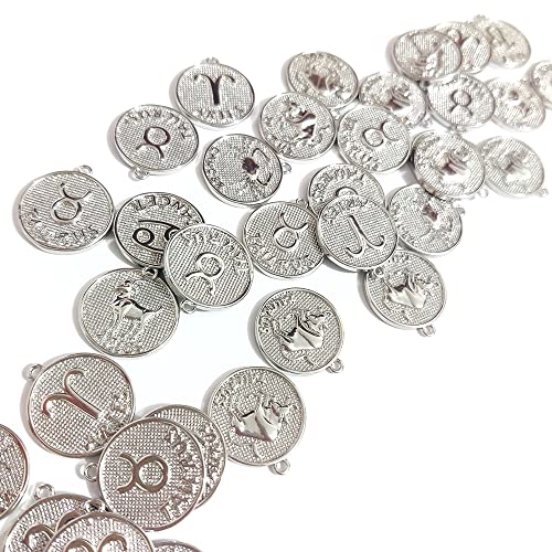 Zodiac Ankle Bracelets for Women Silver Anklet 14K Real Gold Plated Zodiac Anklets for Women Horoscope Constellation Anklet Zodiac Sign Beach Foot Jewelry