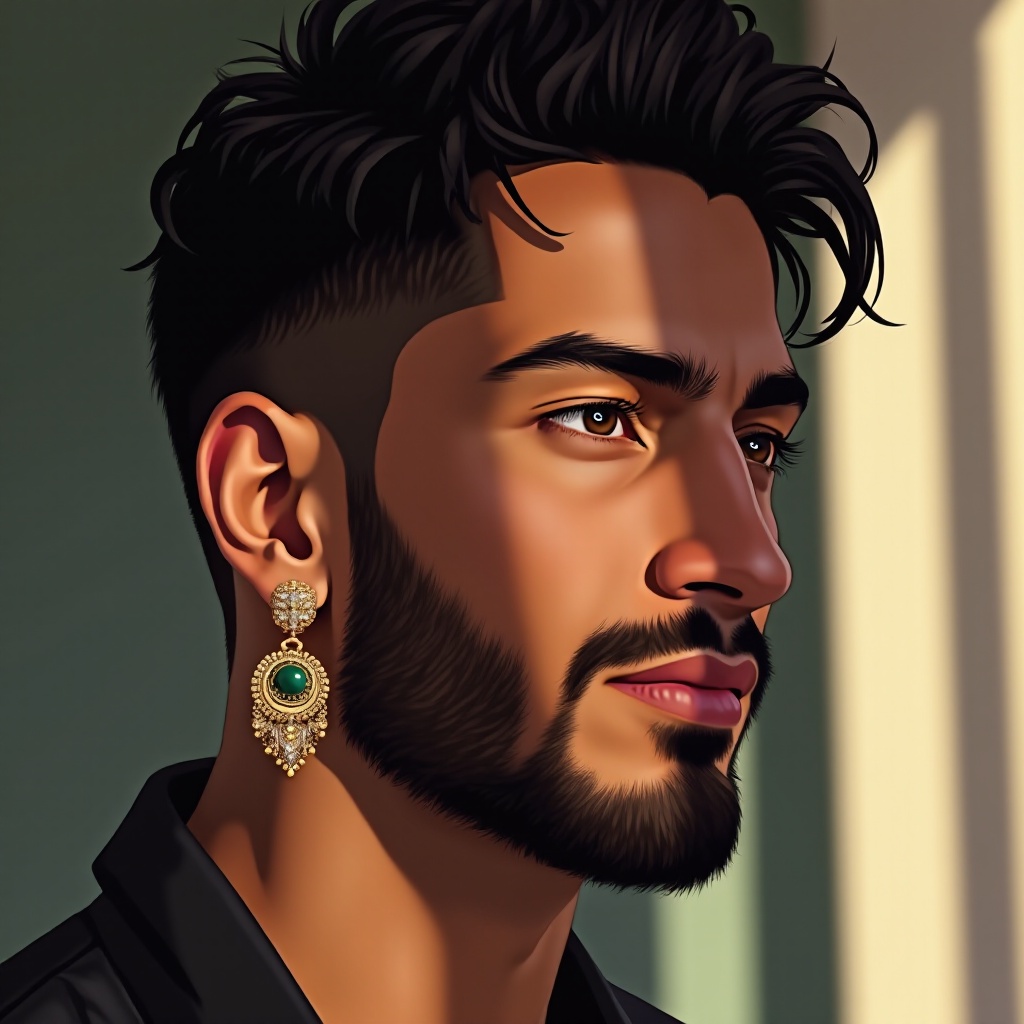 Pendientes en Hombres: Significado y Expresión