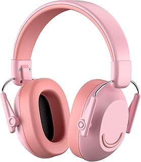 Link Dream Casque Anti Bruit Enfant pour Âges 3-16 Ans, SNR 30dB, Réglable et Pliable, Parfait pour Autisme, Concerts et Feux dArtifice