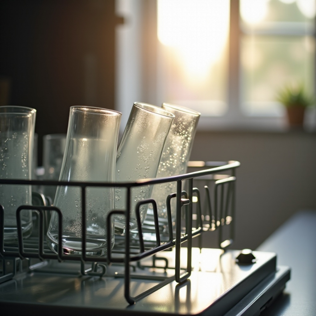 ¿Mi lavavajillas no lava bien los vasos? Soluciones