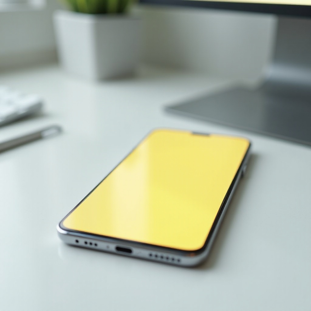 Écran jaunâtre Samsung : causes, tests et solutions